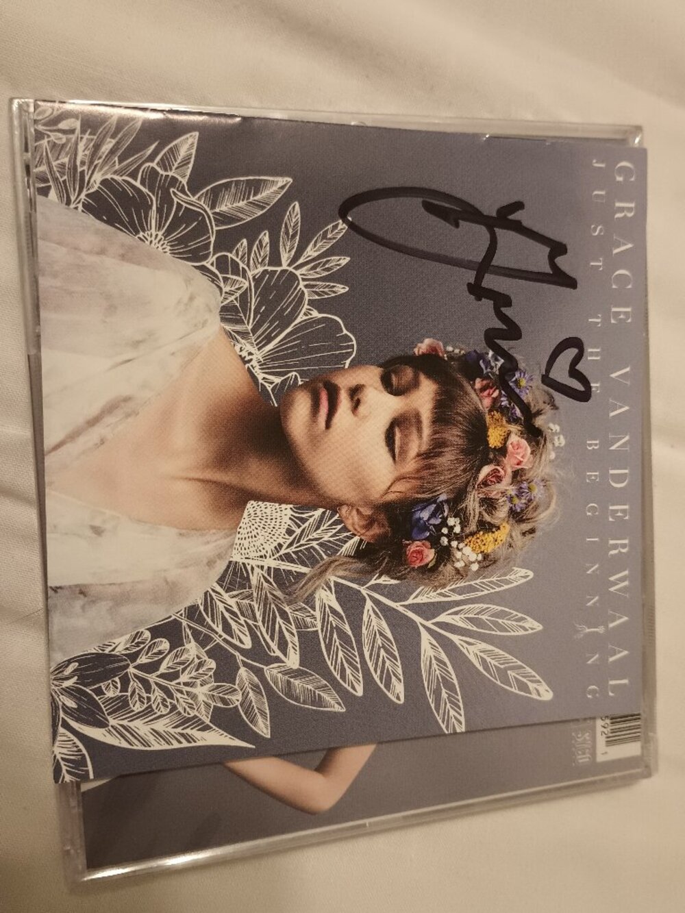 Grace Vanderwaal Signed Autographed Just The Beginning CD Album 2017 (Won AGT)